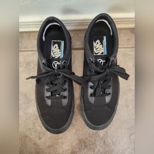 Vans Black Canvas Sneakers
